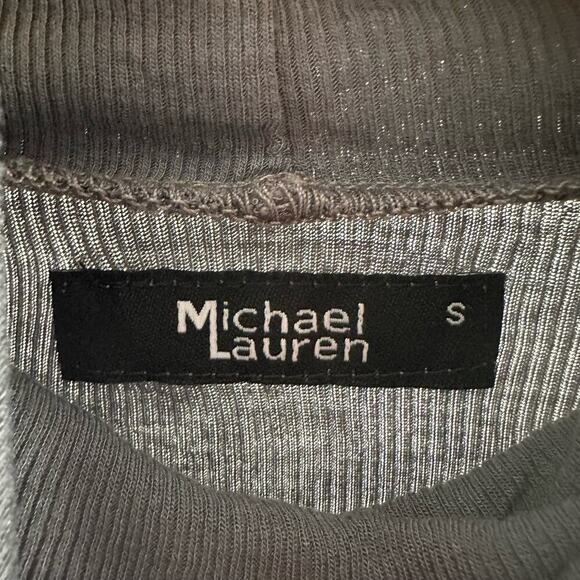 Michael Lauren Nero Long Sleeve Draped Turtleneck
Size Small Lagry - Picture 3 of 8